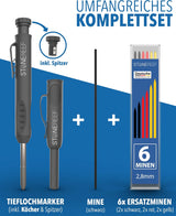 Tieflochmarker Profi mit Köcher