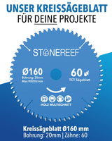 Sägeblatt 160x20 - Kreissägeblatt