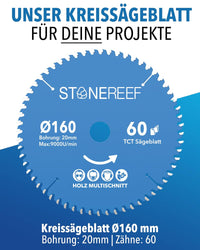 Sägeblatt 160x20 - Kreissägeblatt