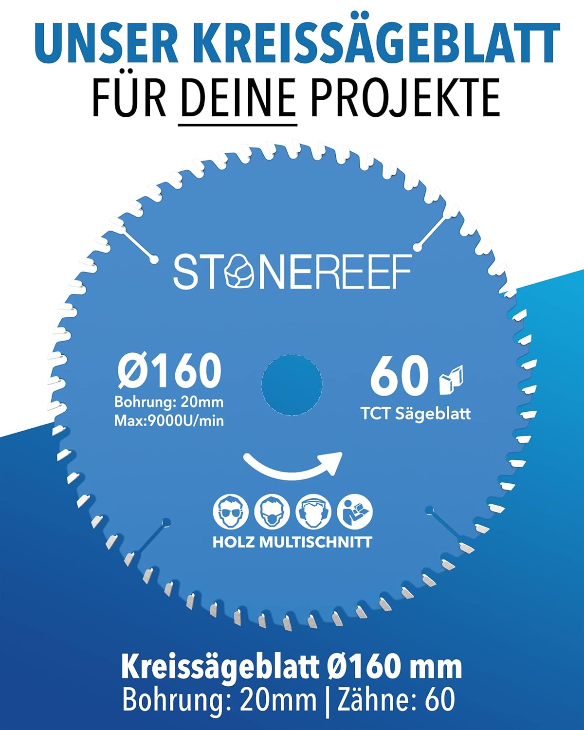 Sägeblatt 160x20 - Kreissägeblatt