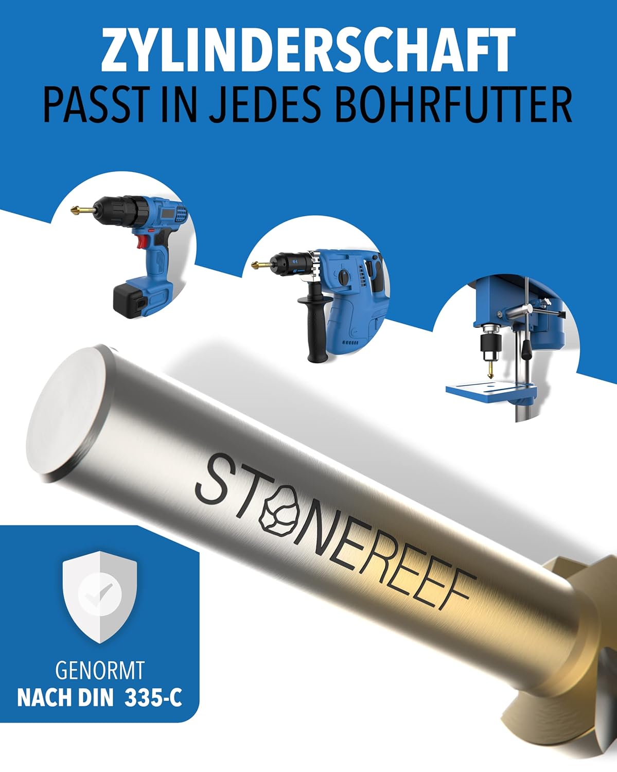 Senkbohrer Set aus HSS Stahl