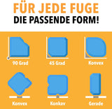Silikonentferner Werkzeug für Silikonfugen SET