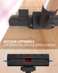 Premium Staubsaugerdüse für Rohre von 32-35 mm