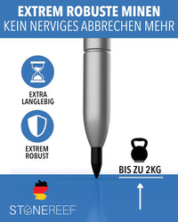 Tieflochmarker Profi mit Köcher