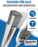 Schraubenausdreher mit Windeisen