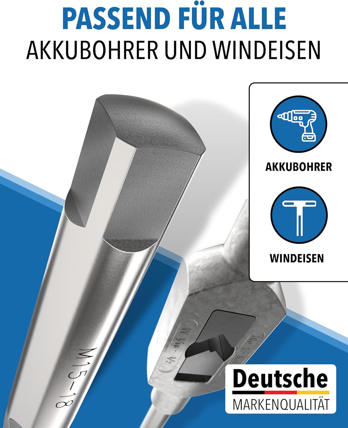 Schraubenausdreher mit Windeisen