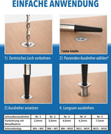Schraubenausdreher Set Profi