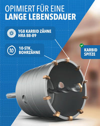 Bohrkrone 82mm SDS Plus