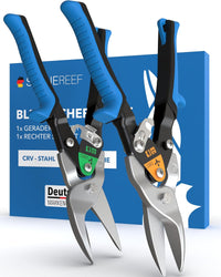 Blechschere Set gerader- & rechter Schnitt