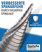 Stufenbohrer Profi aus HSS Stahl