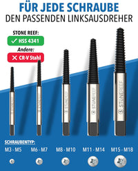Schraubenausdreher Set Profi