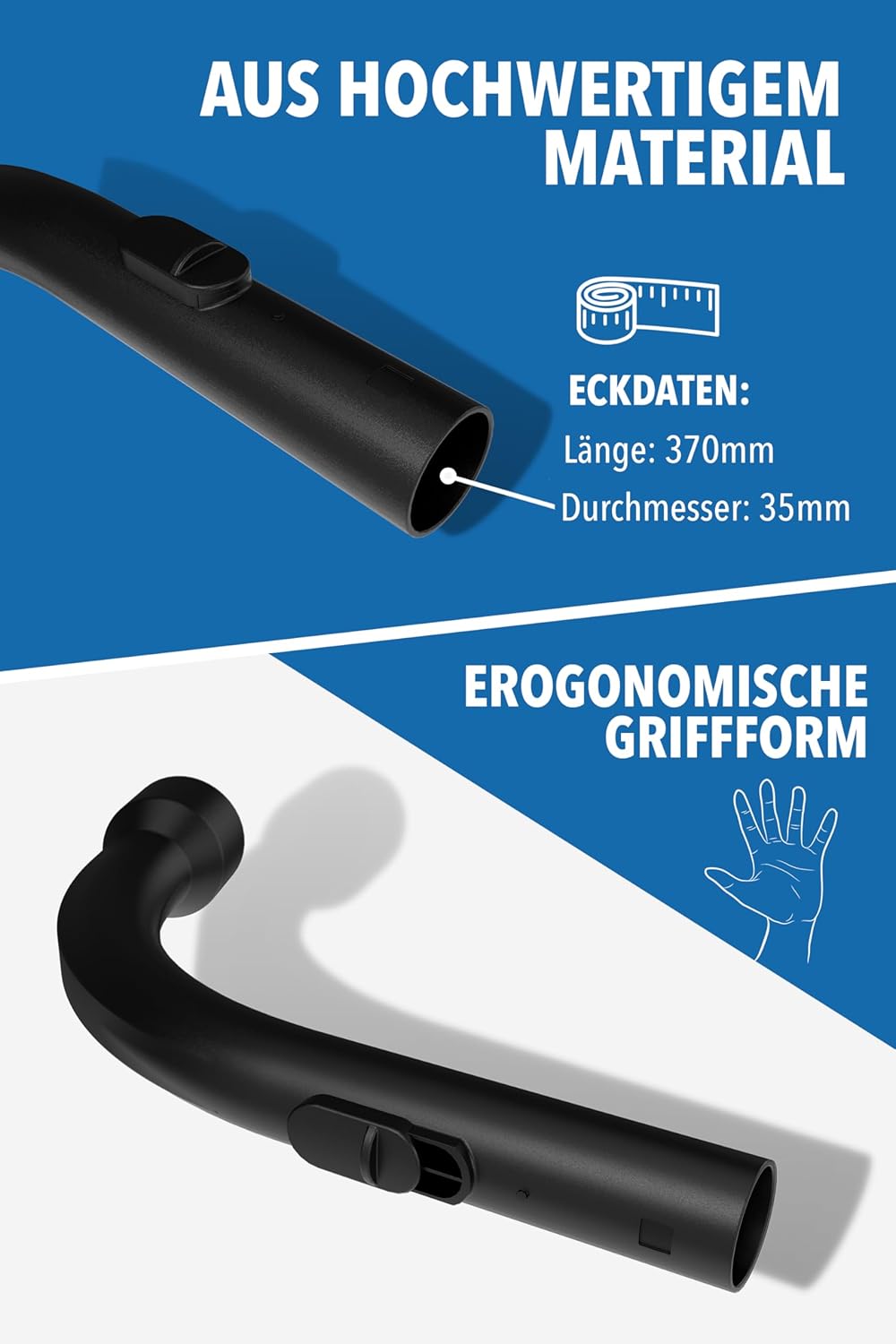 Komfort Griffrohr für Miele