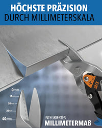 Blechschere gerader Schnitt