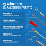 Einziehspirale 30m - Kabeleinziehhilfe