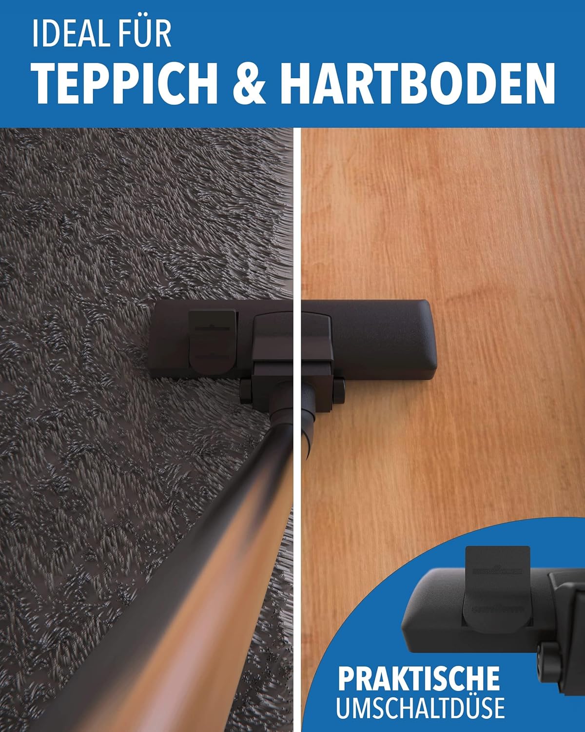 Umschaltdüse für Miele v2 New