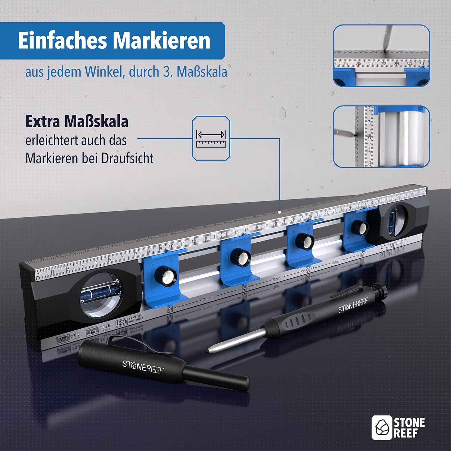 Elektriker Wasserwaage 40 cm