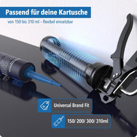 9” Kartuschenpistole Set