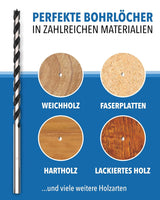 Holzbohrer Set lang Profi
