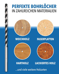 Holzbohrer Set lang Profi