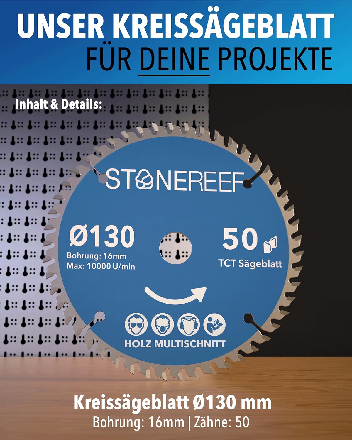 Sägeblatt 130x16 - Kreissägeblatt
