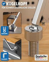 Innensechskantschlüssel chrom
