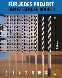 Holzbohrer Set lang Profi