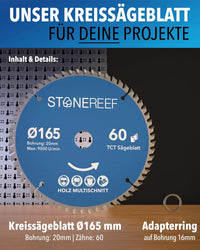 Sägeblatt 165x20 - Kreissägeblatt