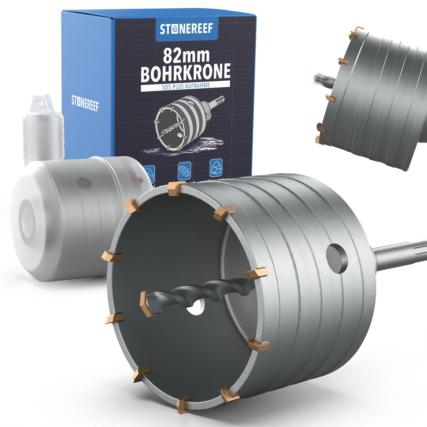 Bohrkrone 82mm SDS Plus