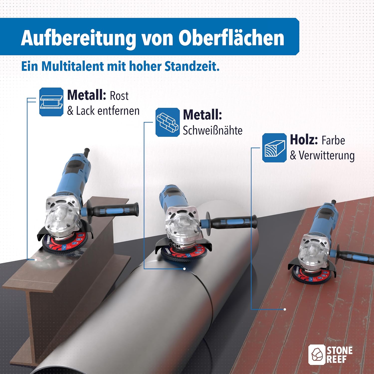 Fächerscheiben 4er-Set