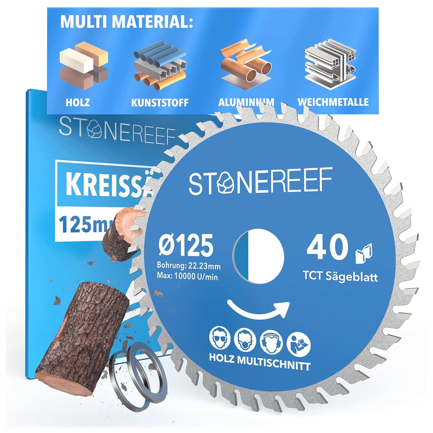 Sägeblatt 125x22.23- Kreissägeblatt
