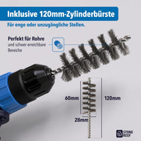 Drahtbürste 5er Set