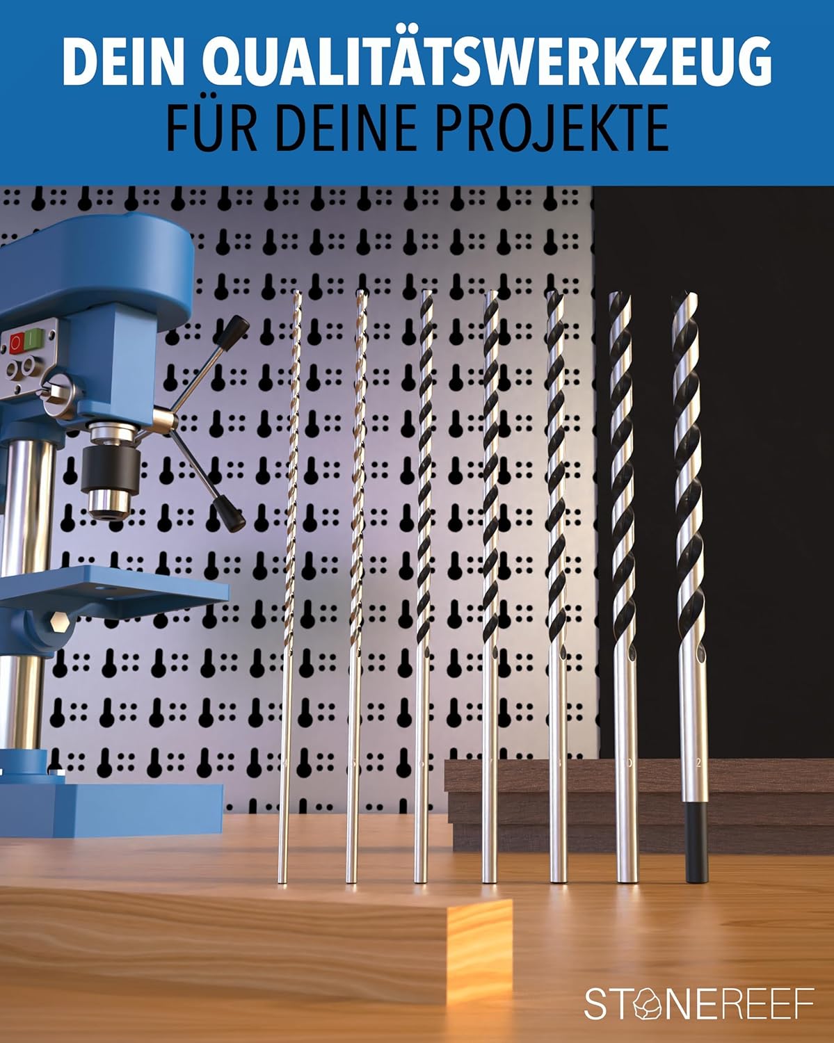 Holzbohrer Set lang Profi