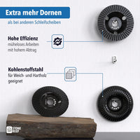 Holz Schleifscheibe 125mm