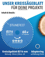 Sägeblatt 216x30 - Kreissägeblatt