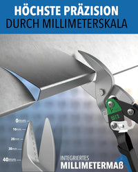 Blechschere Set gerader- & rechter Schnitt