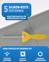 Silikonentferner Set Werkzeug zum silikonentfernen