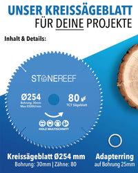 Sägeblatt 254x30 - Kreissägeblatt