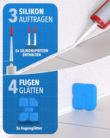 Silikonentferner Set Werkzeug zum silikonentfernen