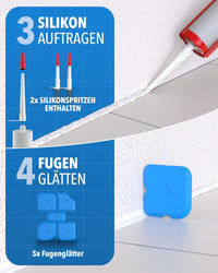 Silikonentferner Set Werkzeug zum silikonentfernen