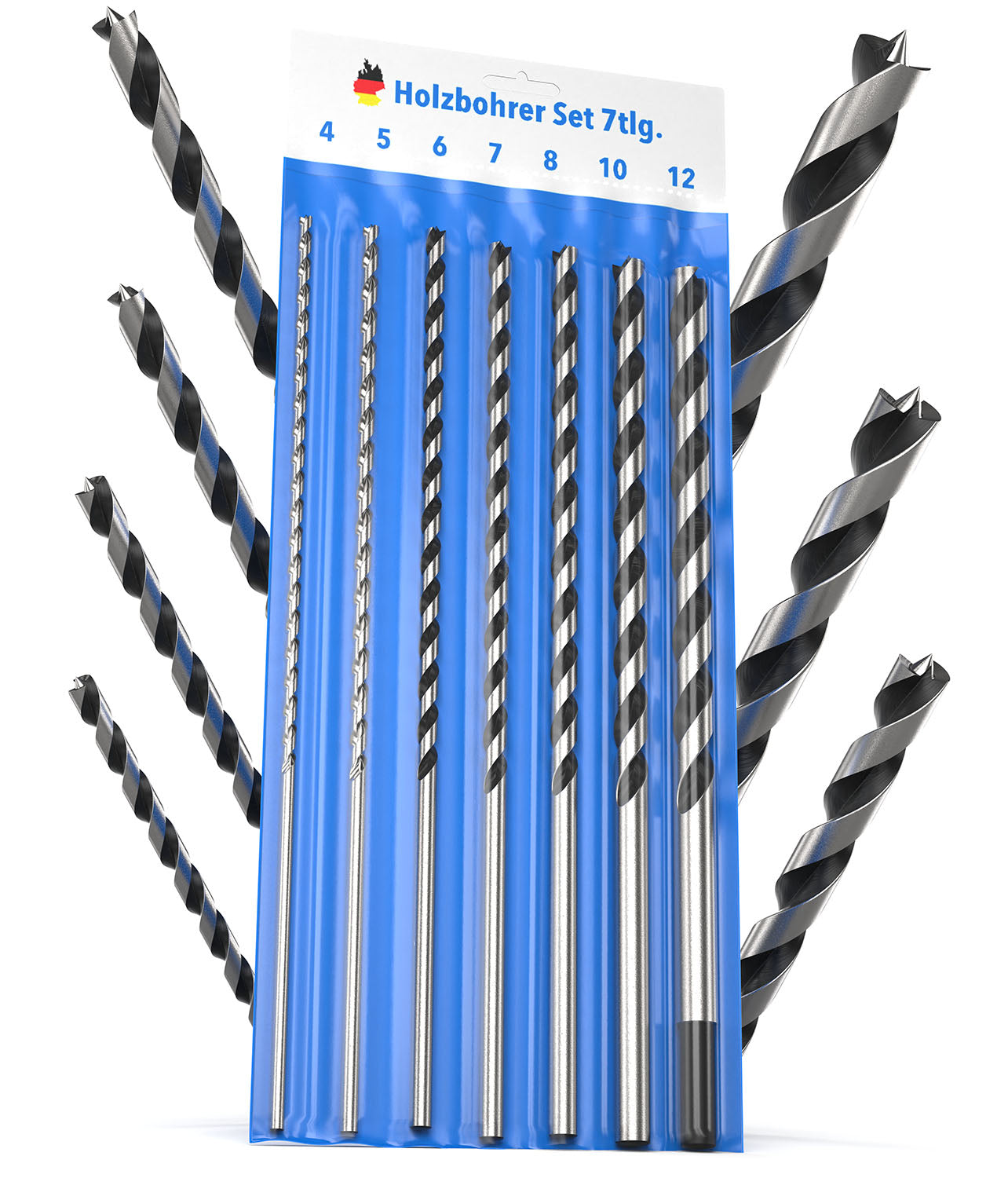 Holzbohrer Set lang Profi