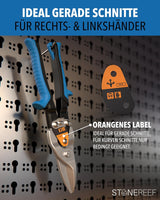 Blechschere gerader Schnitt