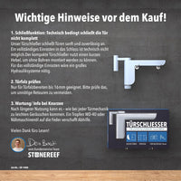 Türschließer für Zimmertüren