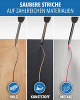 Tieflochmarker Profi mit Köcher