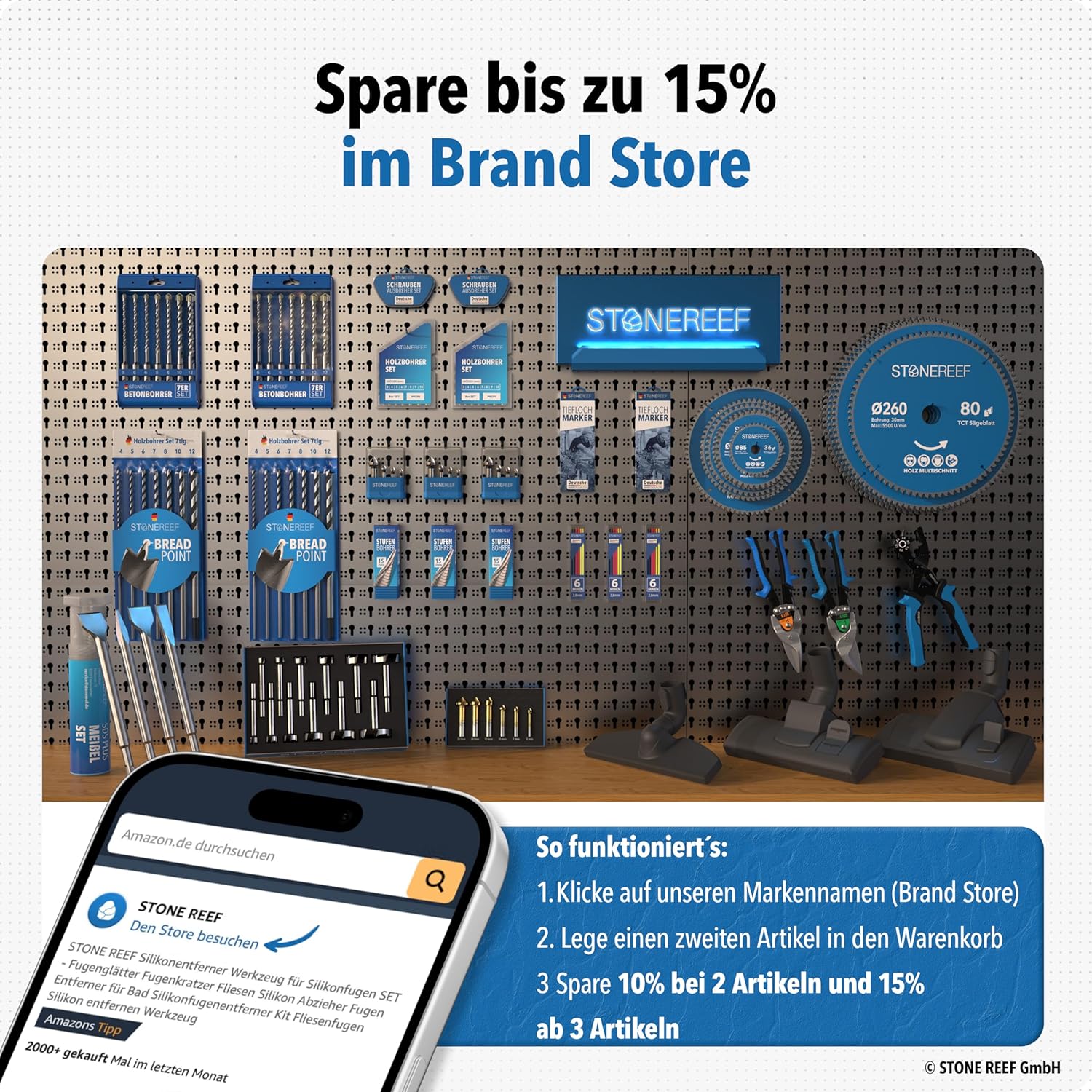 Bohrschablone für Steckdosen