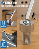 Innensechskantschlüssel chrom