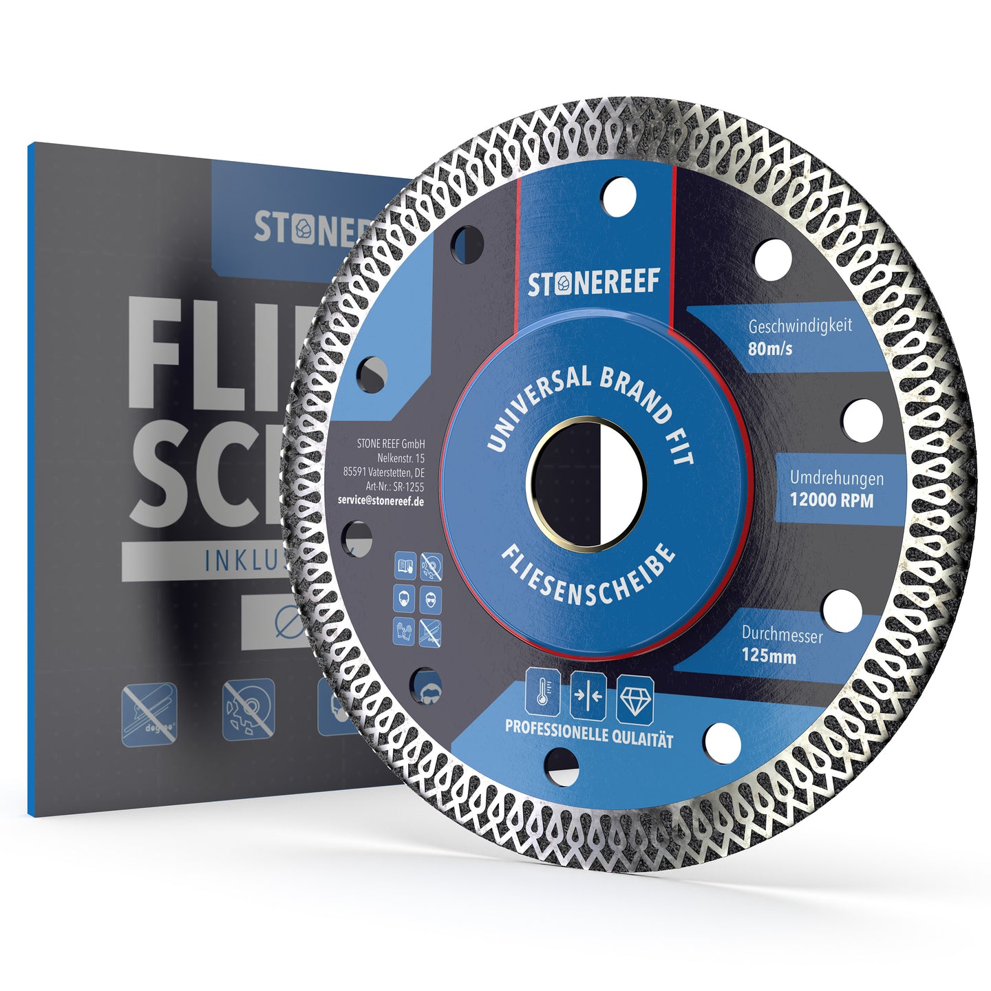 Fliesenscheibe 125mm