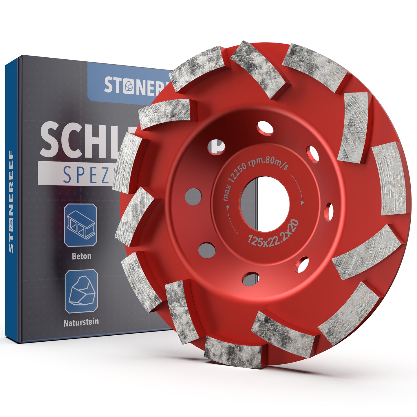 Diamant Schleiftopf Spezialreihung