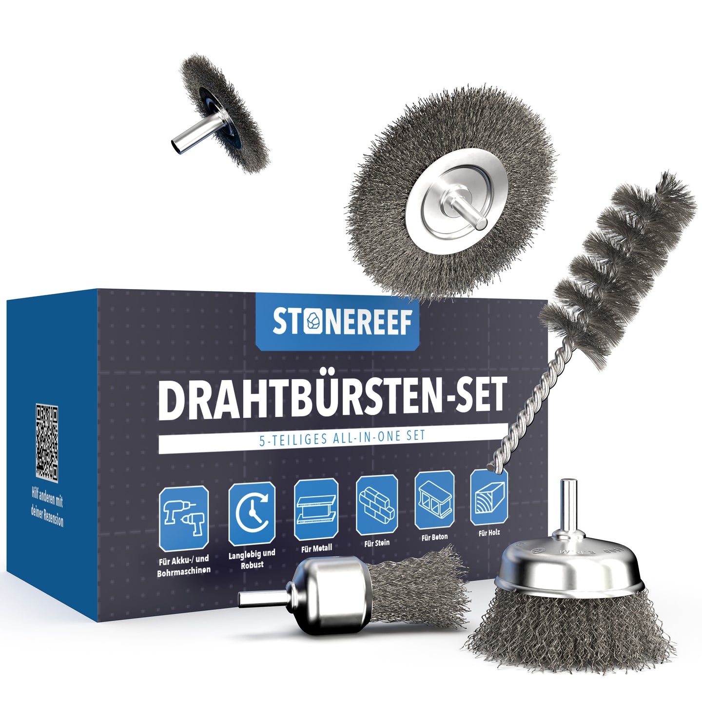 Drahtbürste 5er Set