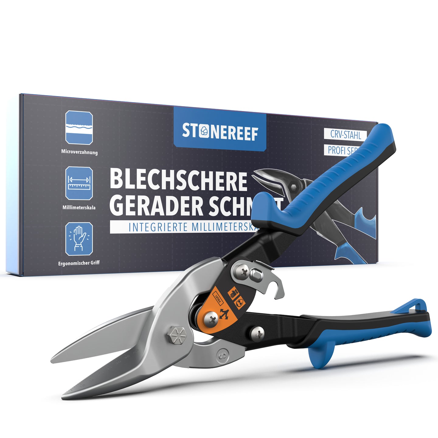 Blechschere gerader Schnitt