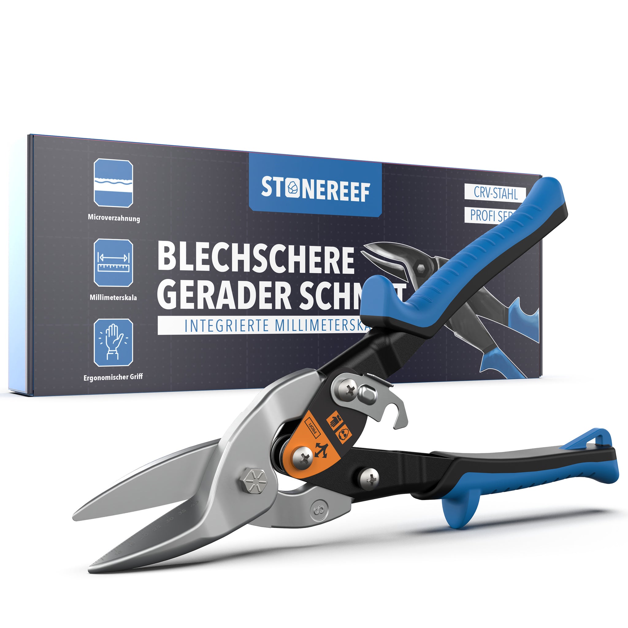 Blechschere gerader Schnitt